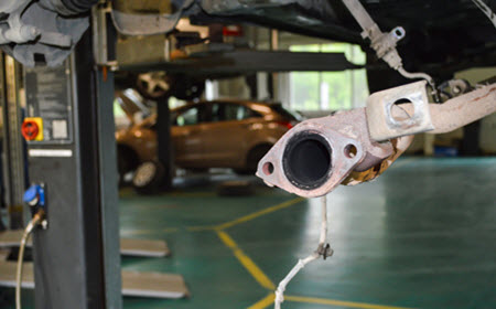 BMW Exhaust System Inspection